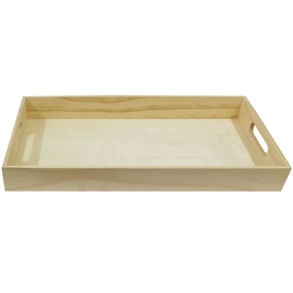 Paintable Trays with Handle