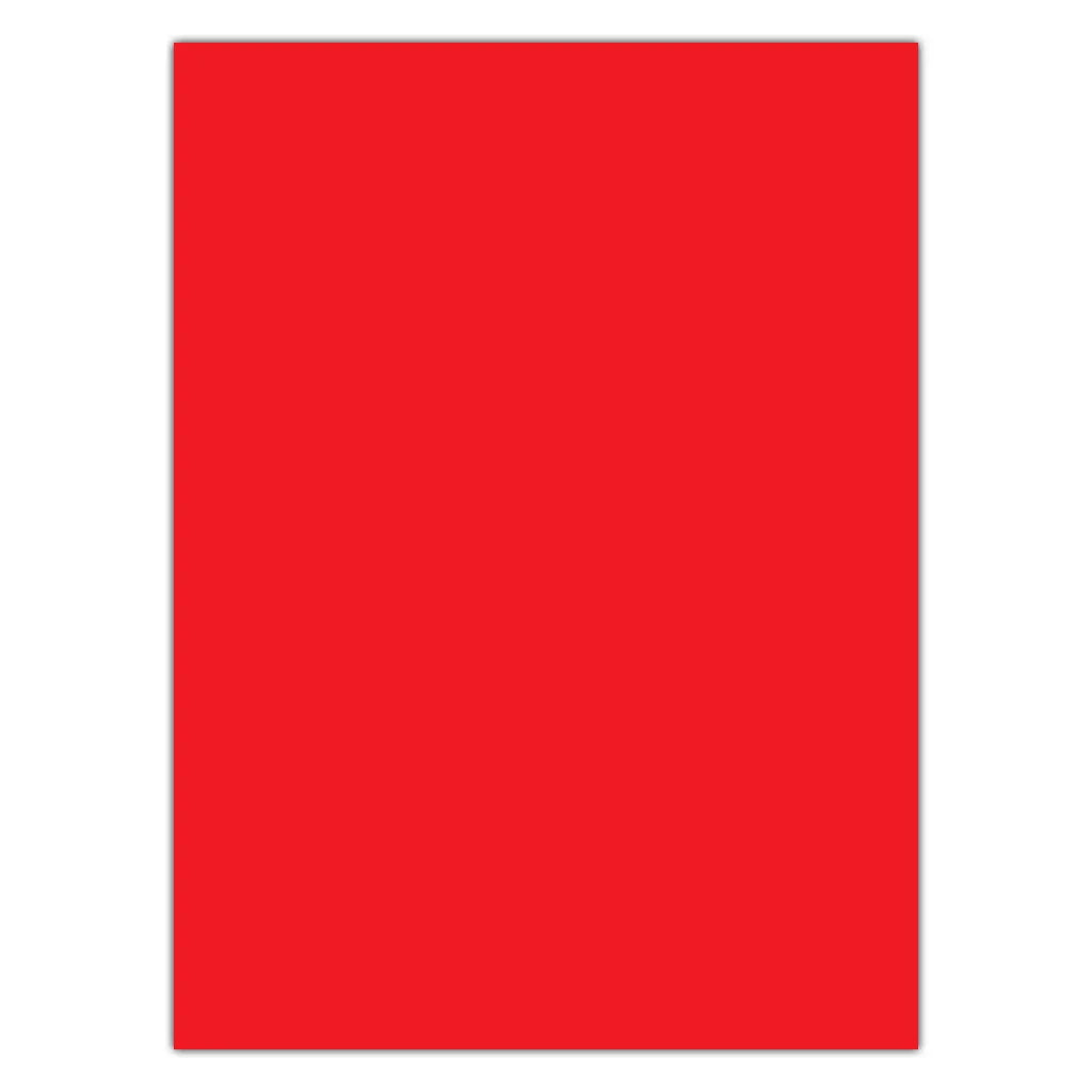 FOAM SHEET  8.5X11.5 RED