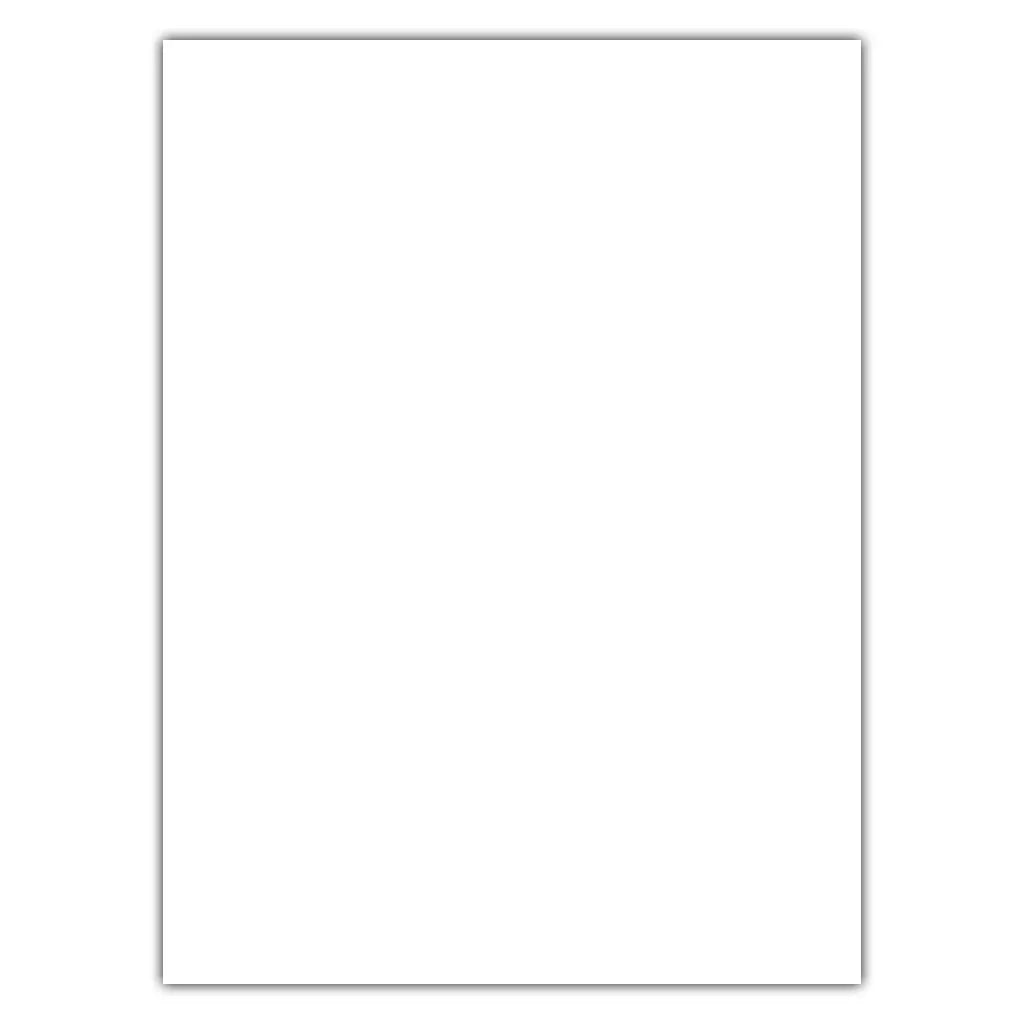 FOAM SHEET  8.5X11.5 WHITE