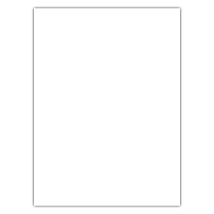 FOAM SHEET  8.5X11.5 WHITE