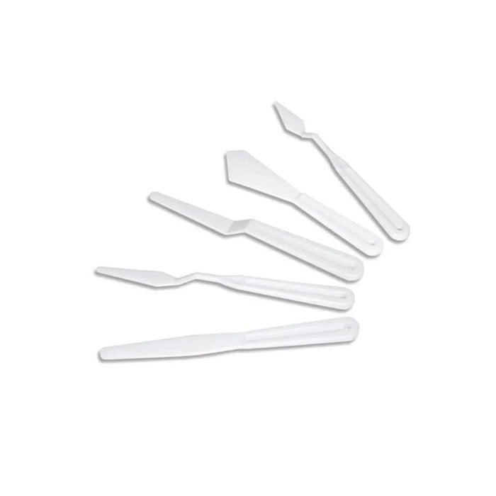 Plastic Palette Knives 5/Pkg