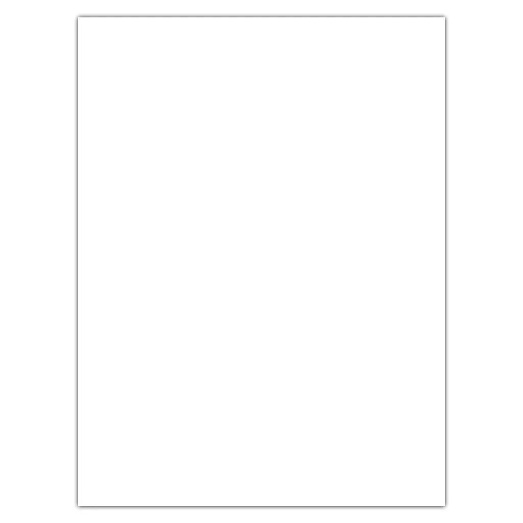 FOAM SHEET WHITE 9X12IN 2MM
