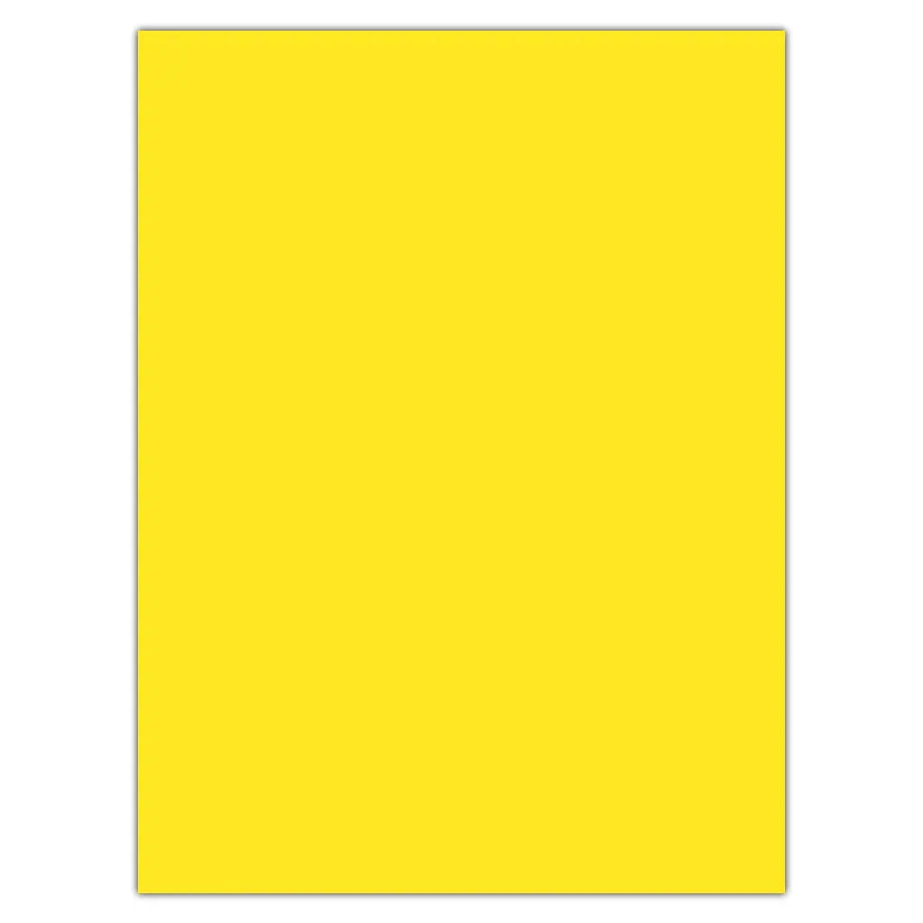FOAM SHEET YELLOW 9X12IN 2MM