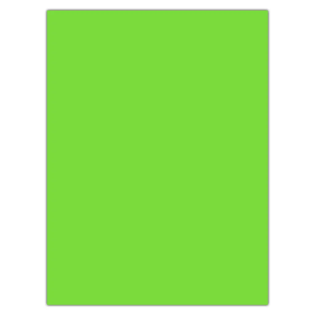 FOAM SHEET NEON GREEN 9X12IN 2MM