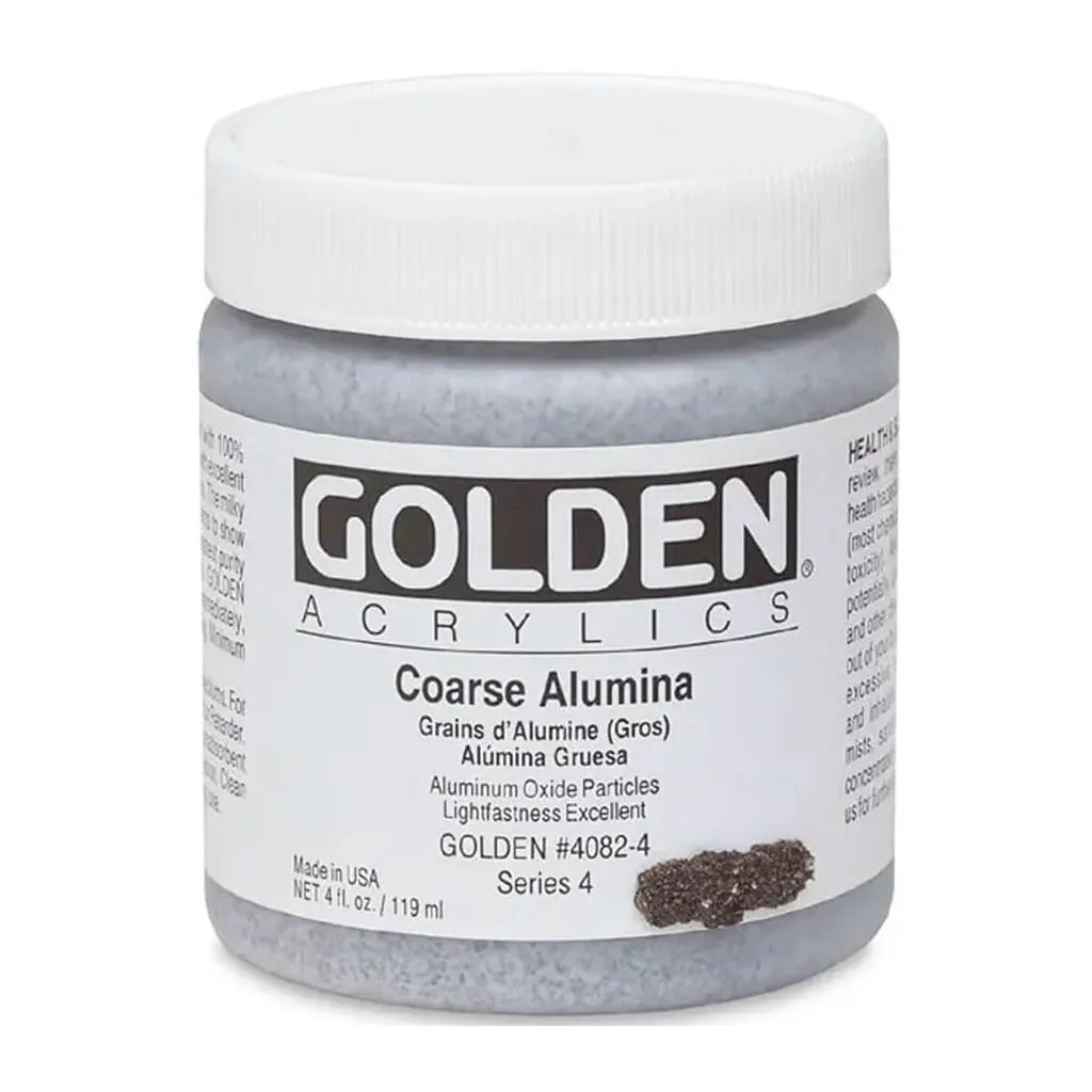 Golden Heavy Body Acrylic 4oz Coarse Alumina S4