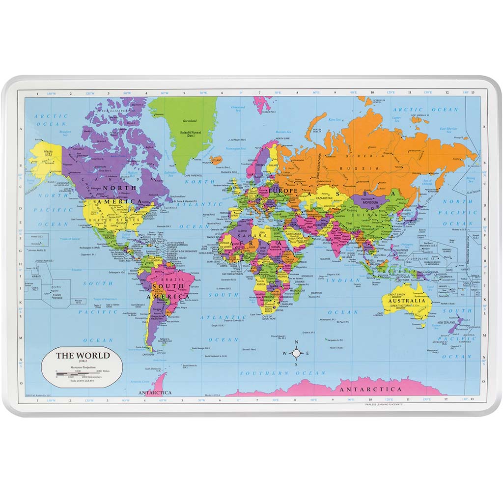 The World Placemat