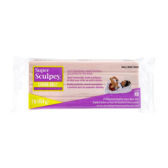 Sculpey Living Doll Polymer Clay 1lb, Baby