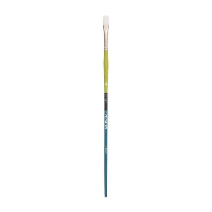 Princeton Snap White Taklon Long Handle Filbert 4