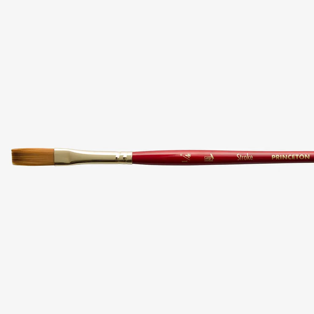 Princeton Heritage Synthetic Sable Watercolor and Acrylic Brush Stroke