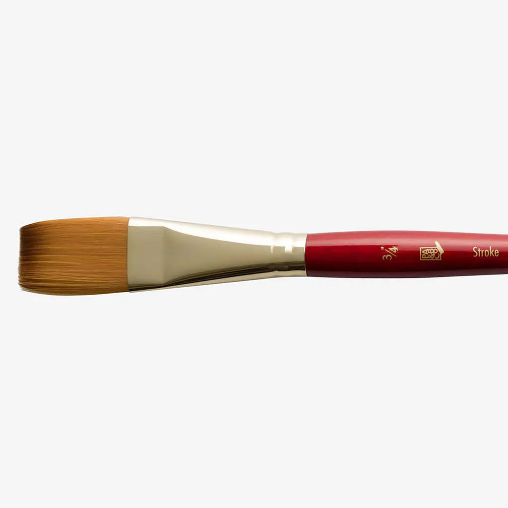Princeton Heritage Synthetic Sable Watercolor and Acrylic Brush Stroke