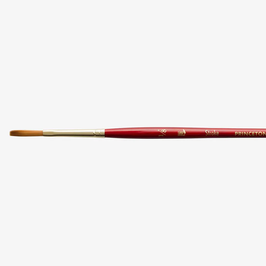 Princeton Heritage Synthetic Sable Watercolor and Acrylic Brush Stroke
