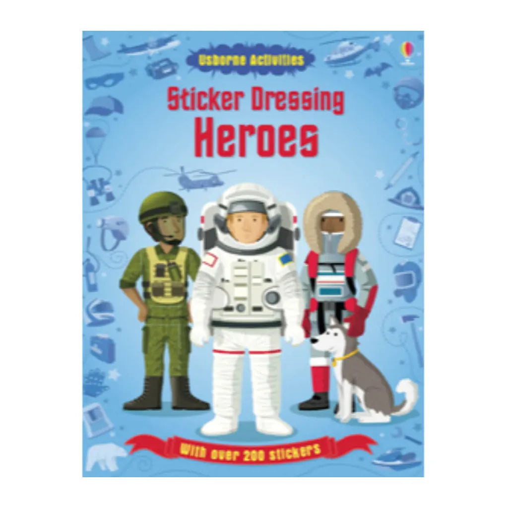 Sticker Dressing Heroes Books