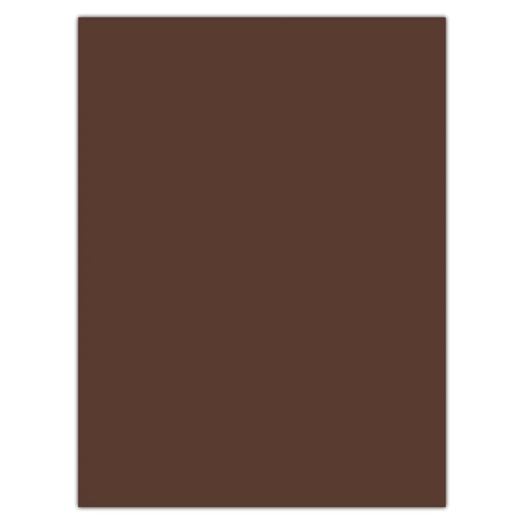 FOAM SHEET DARK BROWN 9X12IN 2MM