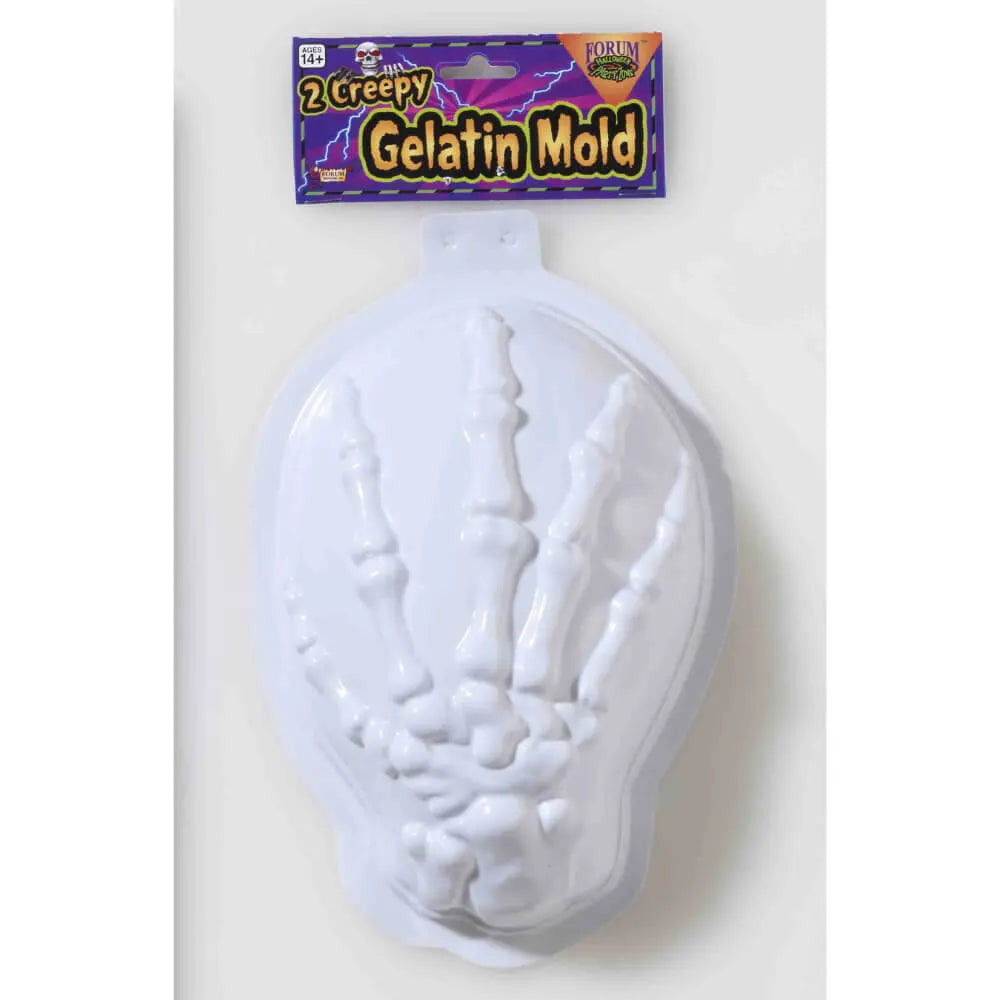 Gelatin Mold Skeleton Hand