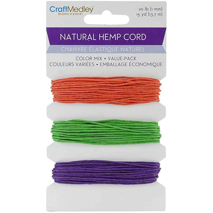Natural Hemo Cord Color Mix Fashion
