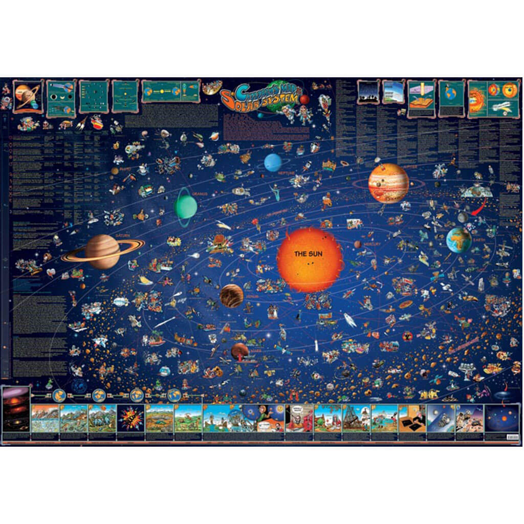 Puzzle 500Pieces Dino&#39;s Solar System