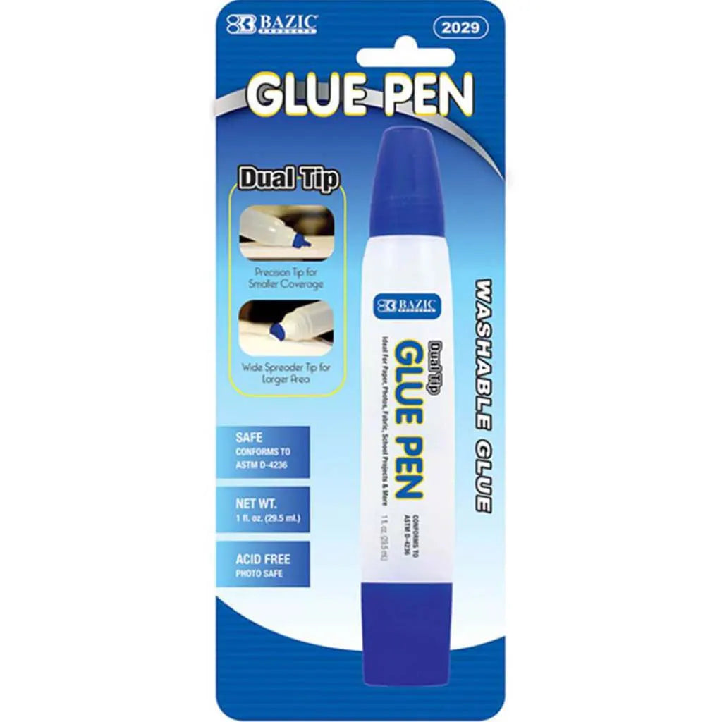 Glue Pen Dual Tip, 1oz