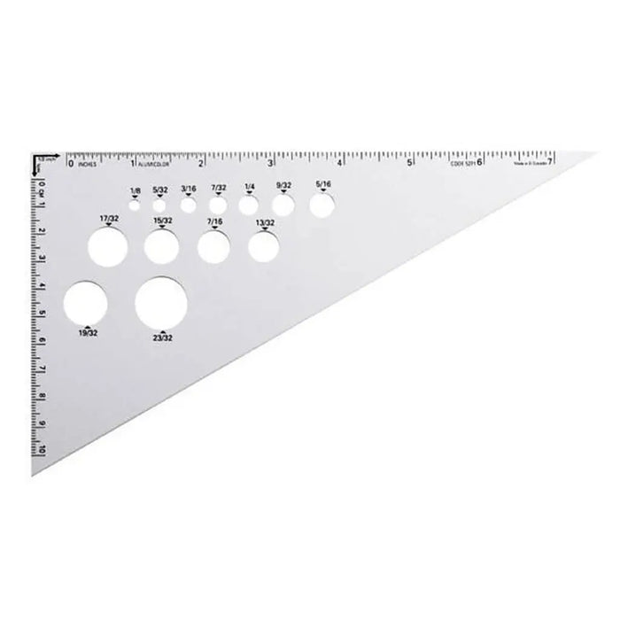 Alumicolor Aluminum Triangle 8in, 30/60