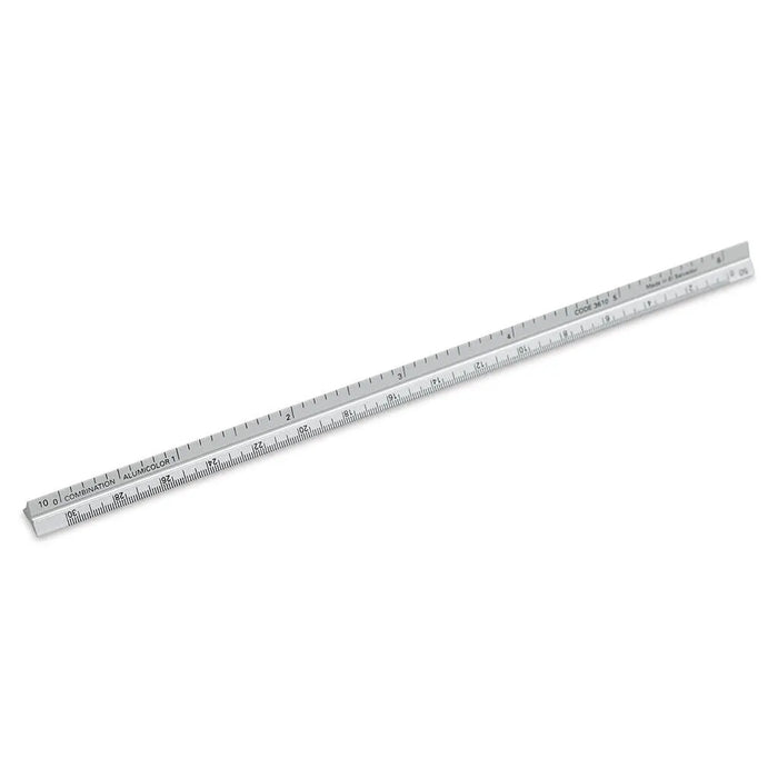 Alumicolor Pocket Scale 6in, Silver, Combination