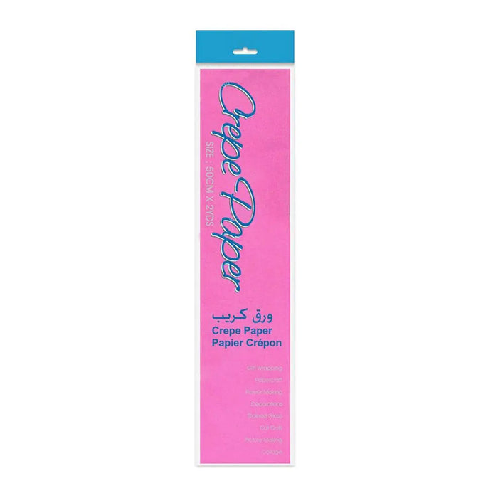 Crepe Paper Light Pink, 50cm x 2yds