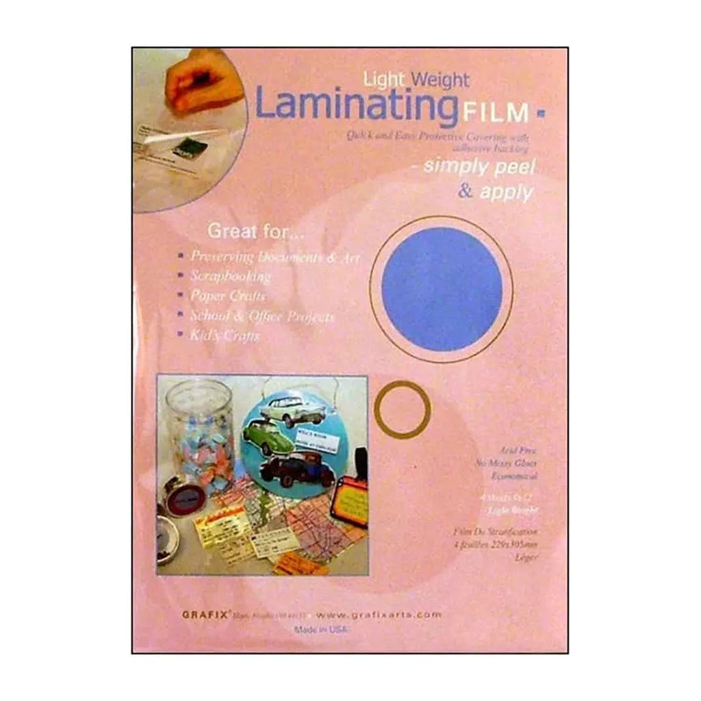 Laminating Film 9in x 12in, Light Weight