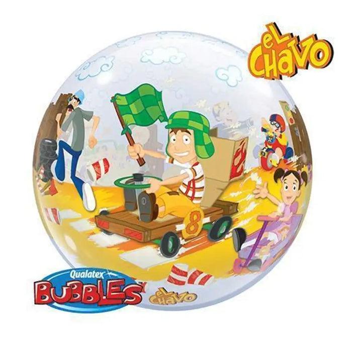 El Chavo Bubble Balloon  22in