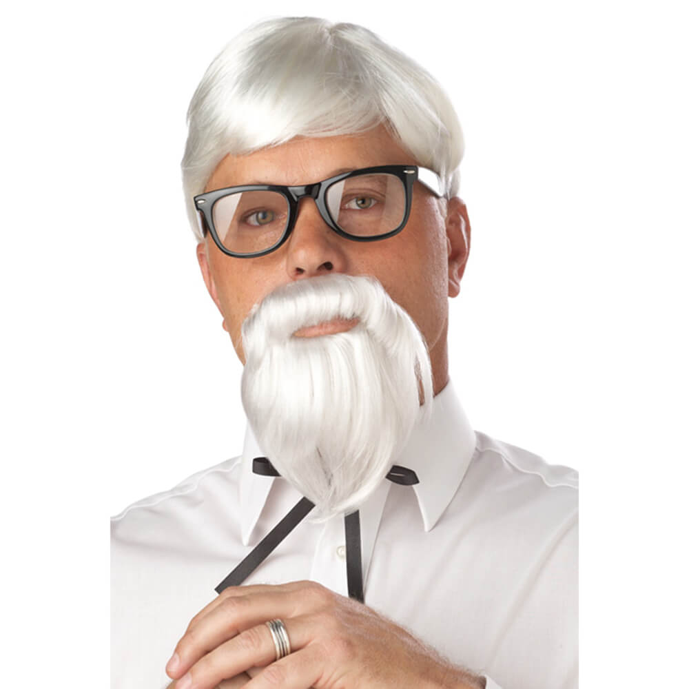 The Colonel Wig Beard and Moustache