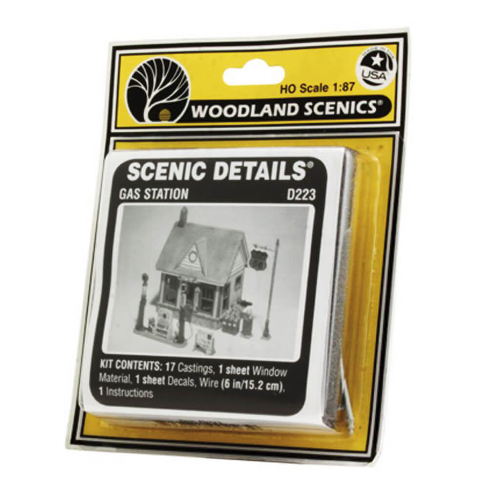 Ho Scale Scale Gas Station Kit