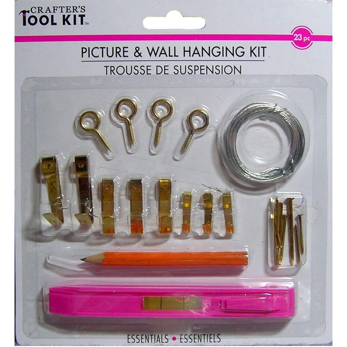 Picture & Wall Hanging Kit 23pc