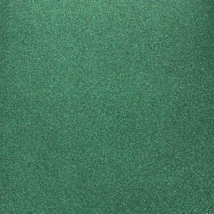 Corrugated Glitter Paper 12in x 12in, Ever Green