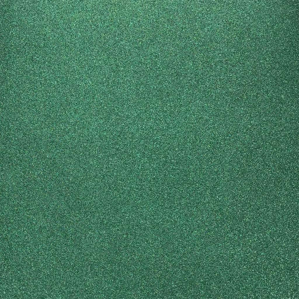 Corrugated Glitter Paper 12in x 12in, Ever Green