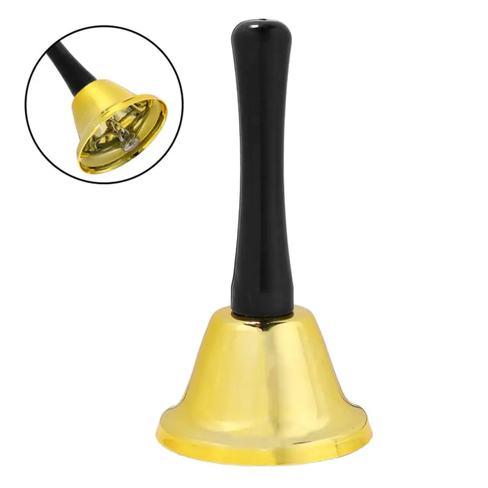 Santa Hand Bell 5.5in Tall