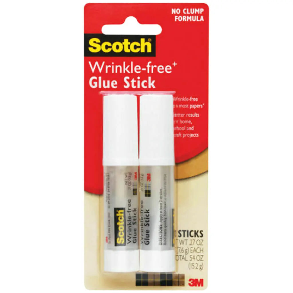 Wrinkle Free Glue Stick 2Pk