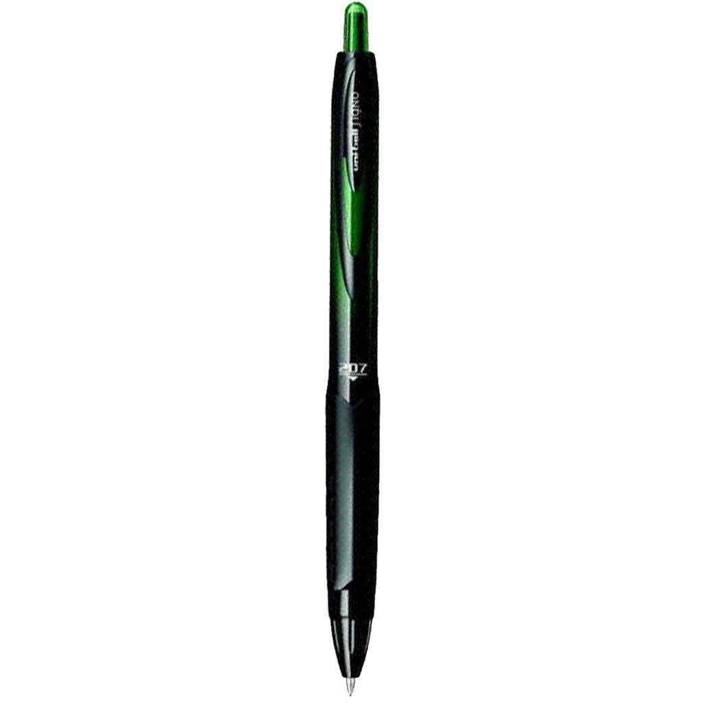 Uniball Gel Medium Green Black 0.7mm