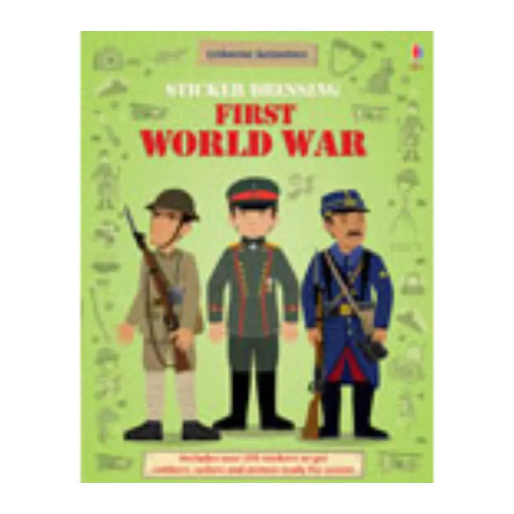 Usborne Sticker Dressing First World War