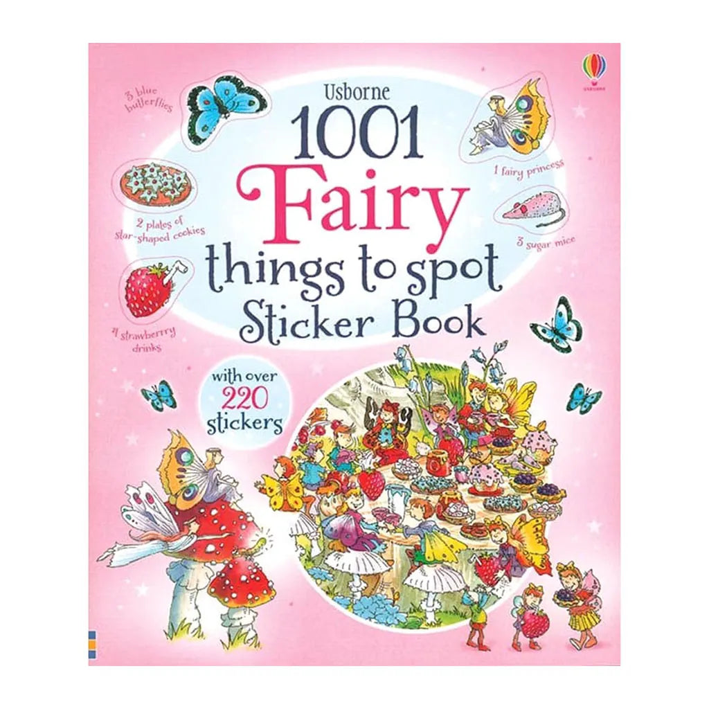 Usborne 1001 Fairy Things To Spot Sticker Book