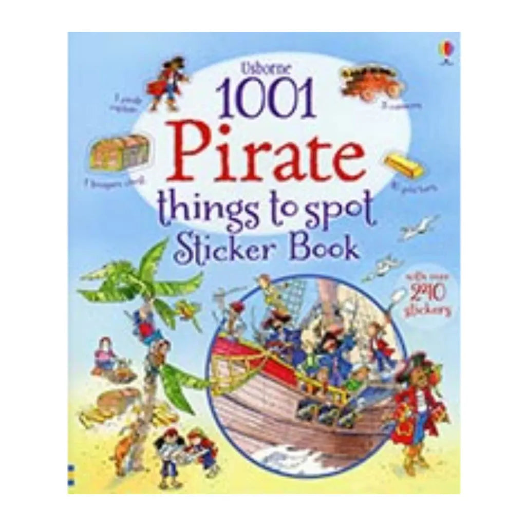 Book 1001 Pirate Things To Spot Sticker Book