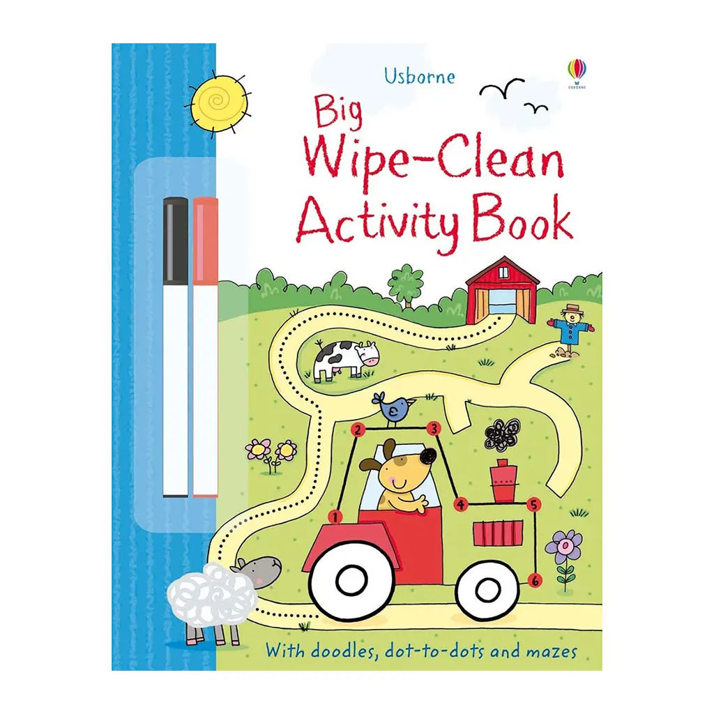 Usborne Big Wipe Clean Activity Book