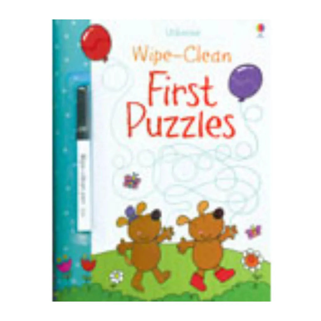 Book Wipe-Clean First Puzzles