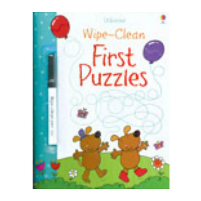 Book Wipe-Clean First Puzzles