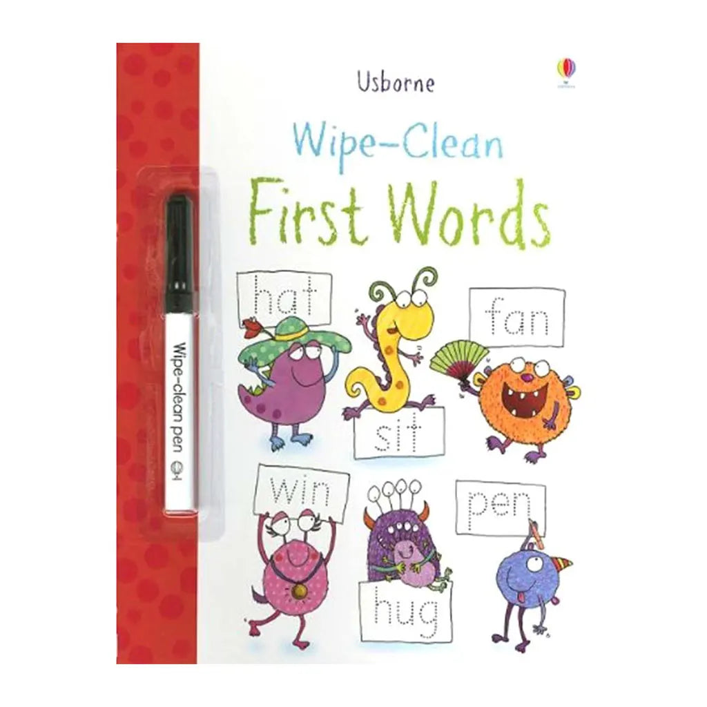 Usborne Wipe-Clean First Words