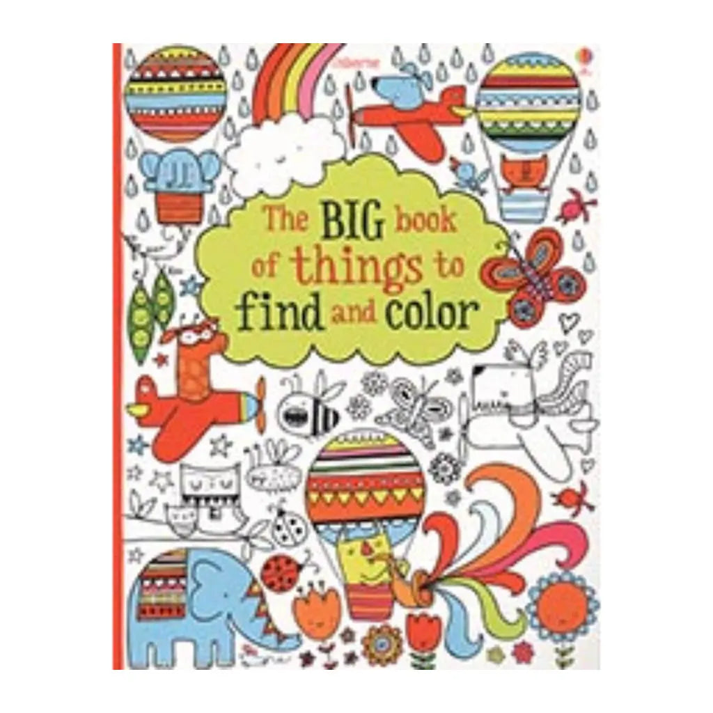 Bk The Big Book Of Things To Find And Color