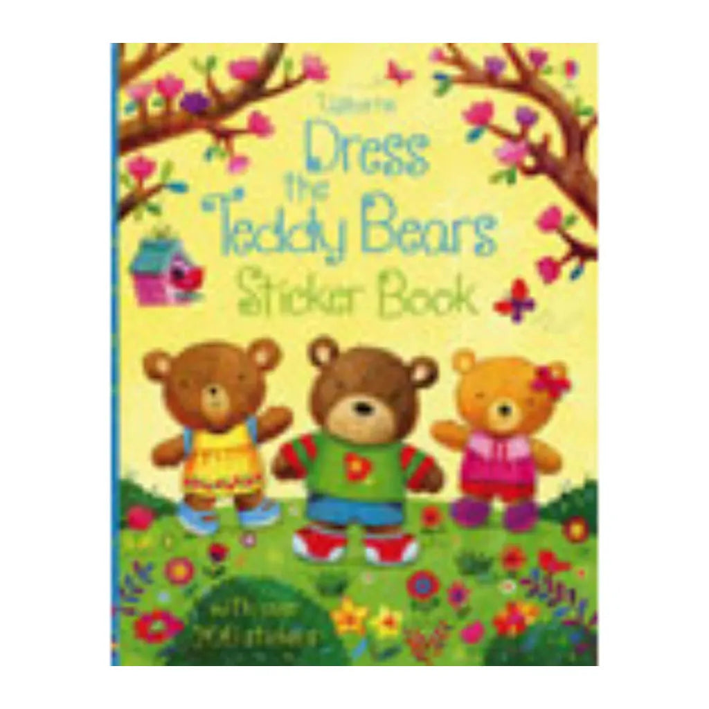 Usborne Dress the Teddy Bear Sticker Book