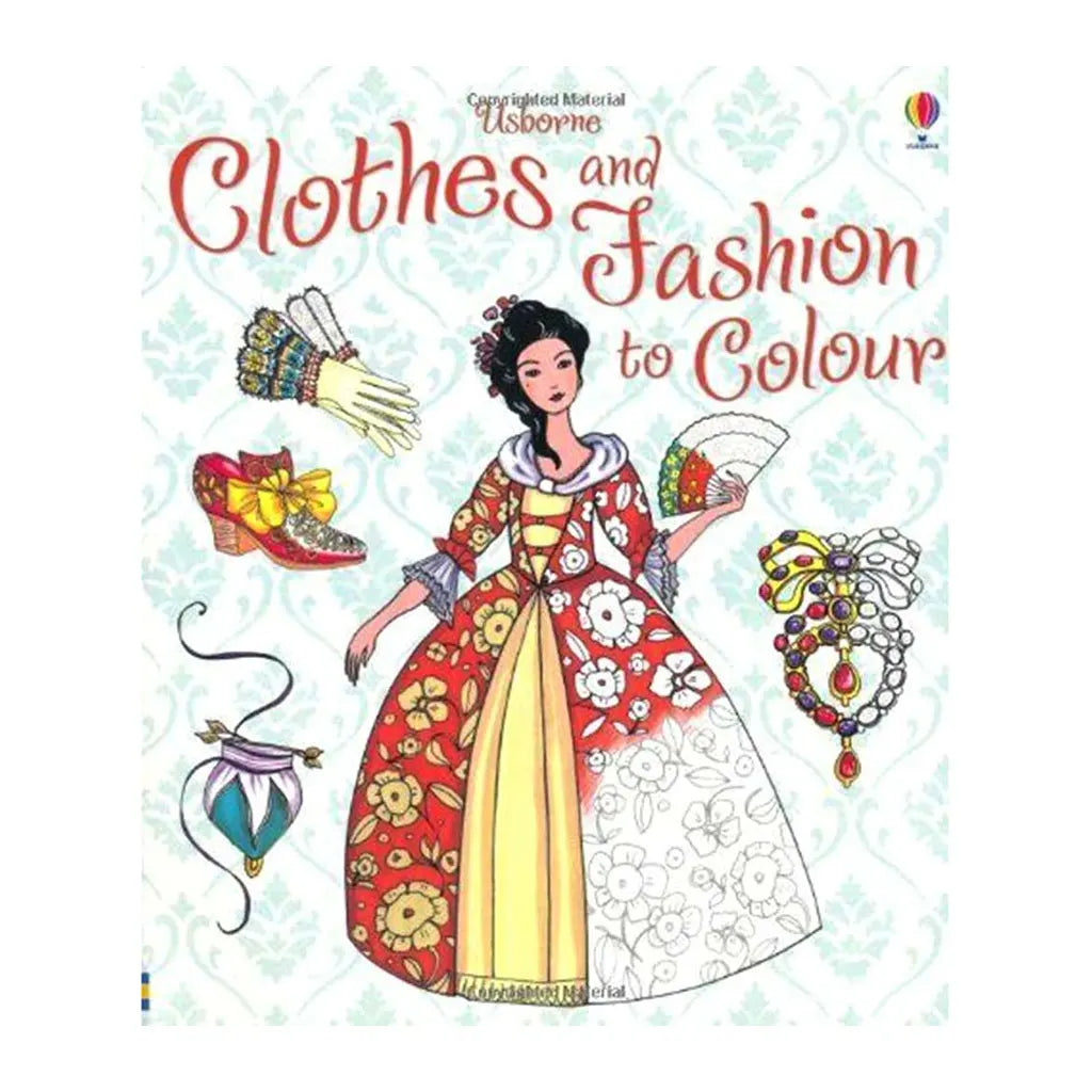 Usborne Clothes &amp; Fashion To Color