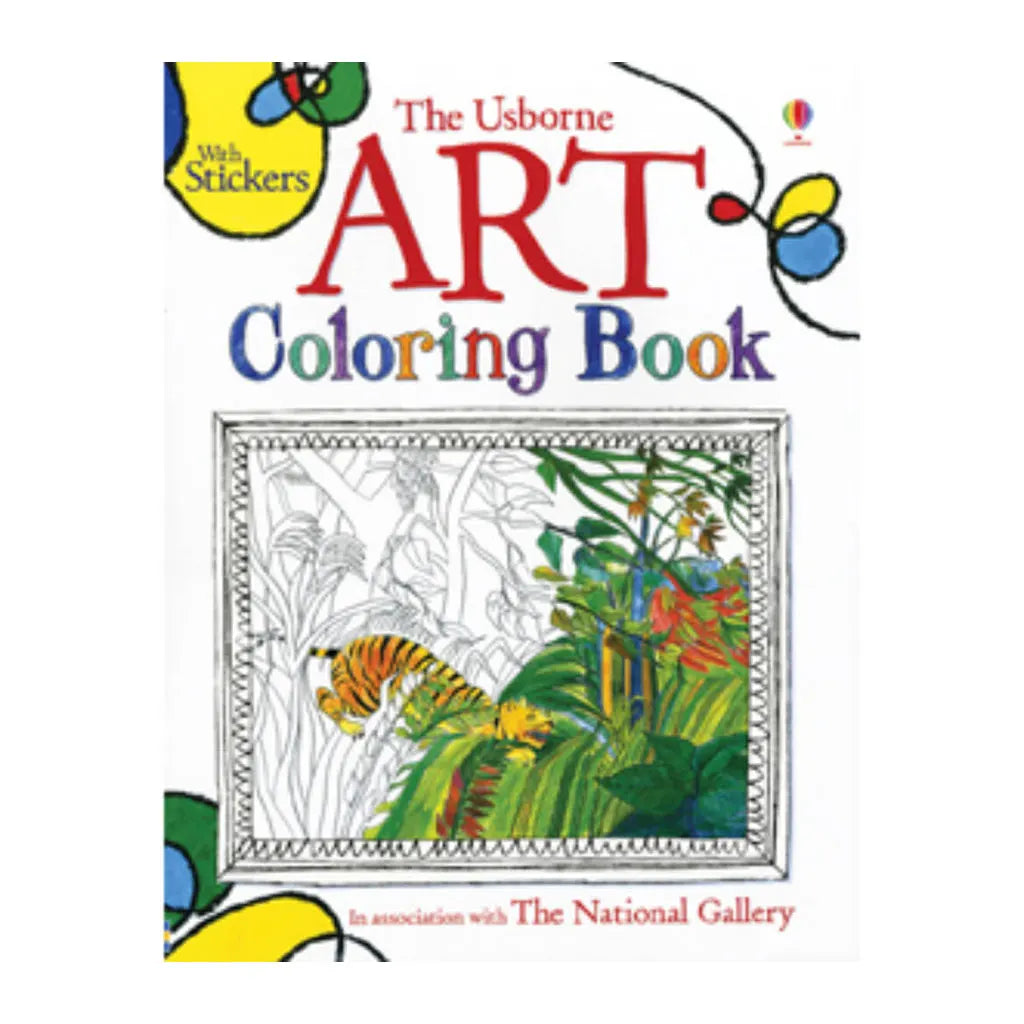 Usborne The Art Coloring Book