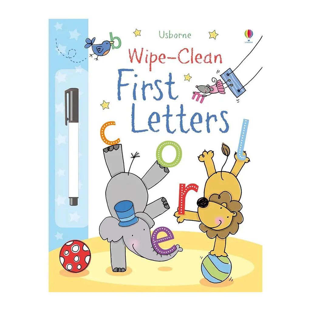 Usborne Wipe-Clean First Letters