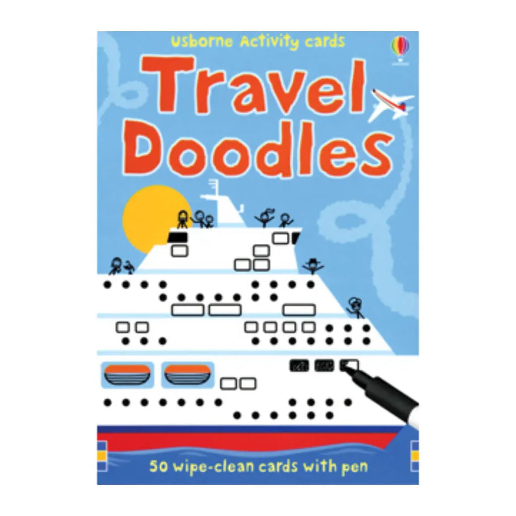 Usborne Travel Doodles Activity Cards