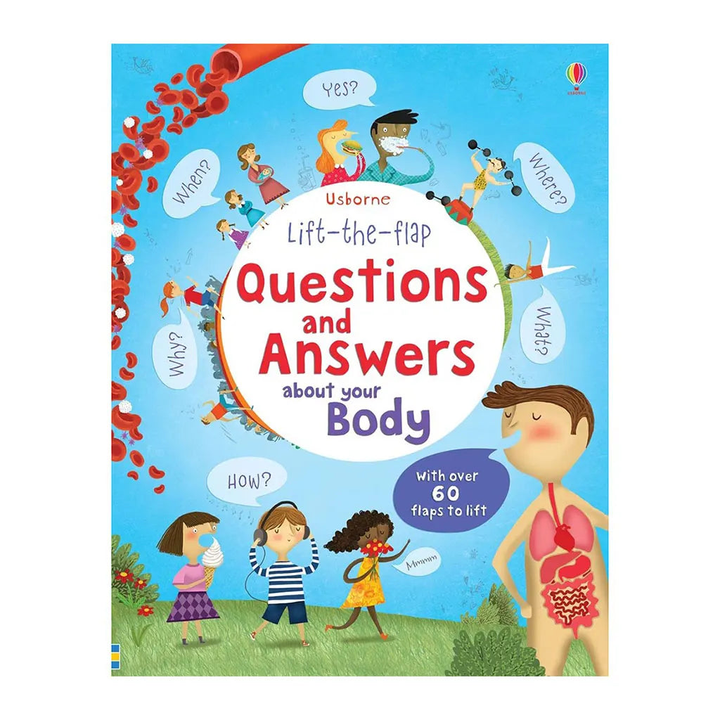 Usborne Lift The Flap Questions &amp; Answers About Your Body