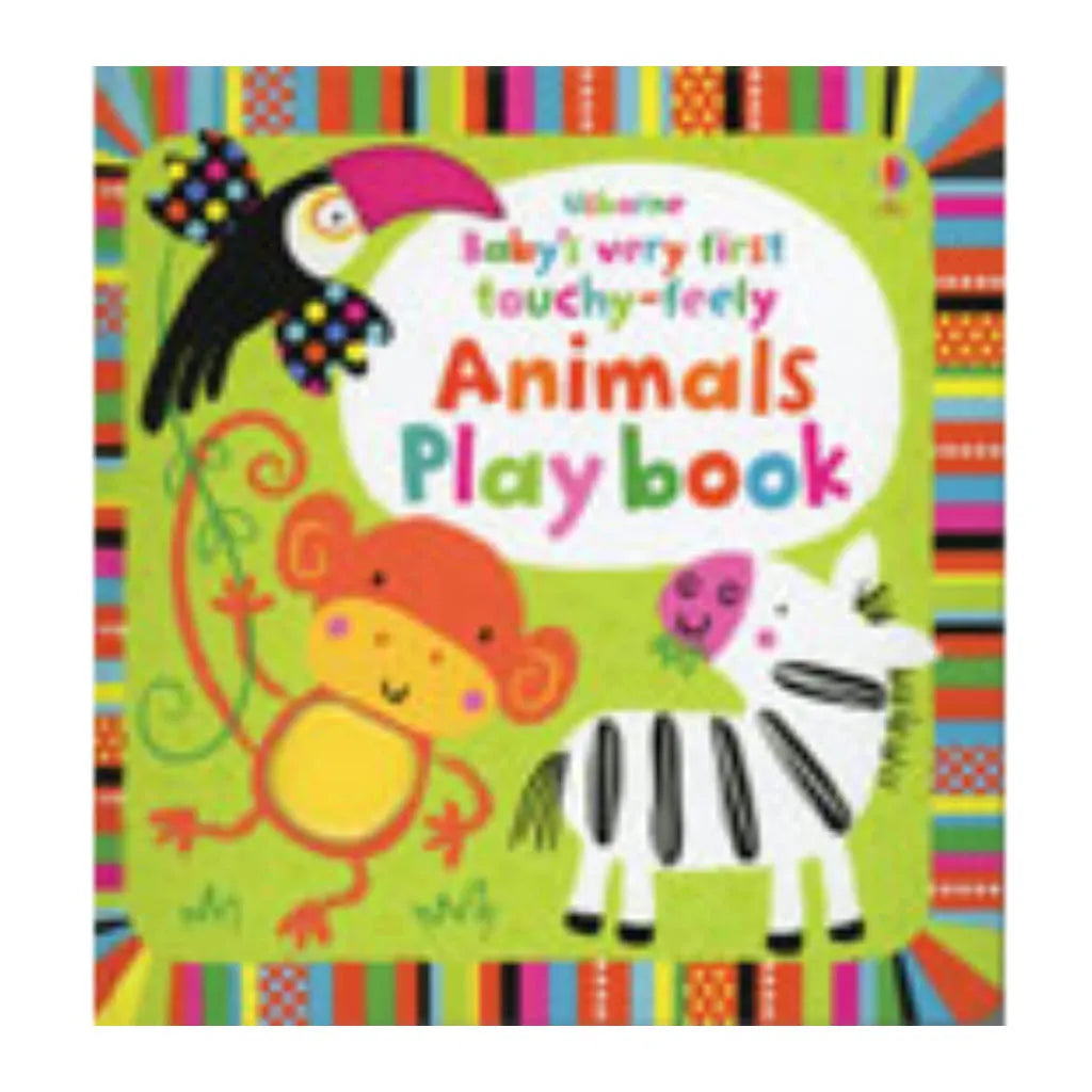 Book Baby'S Very First Touchy Feely Animals Playbook