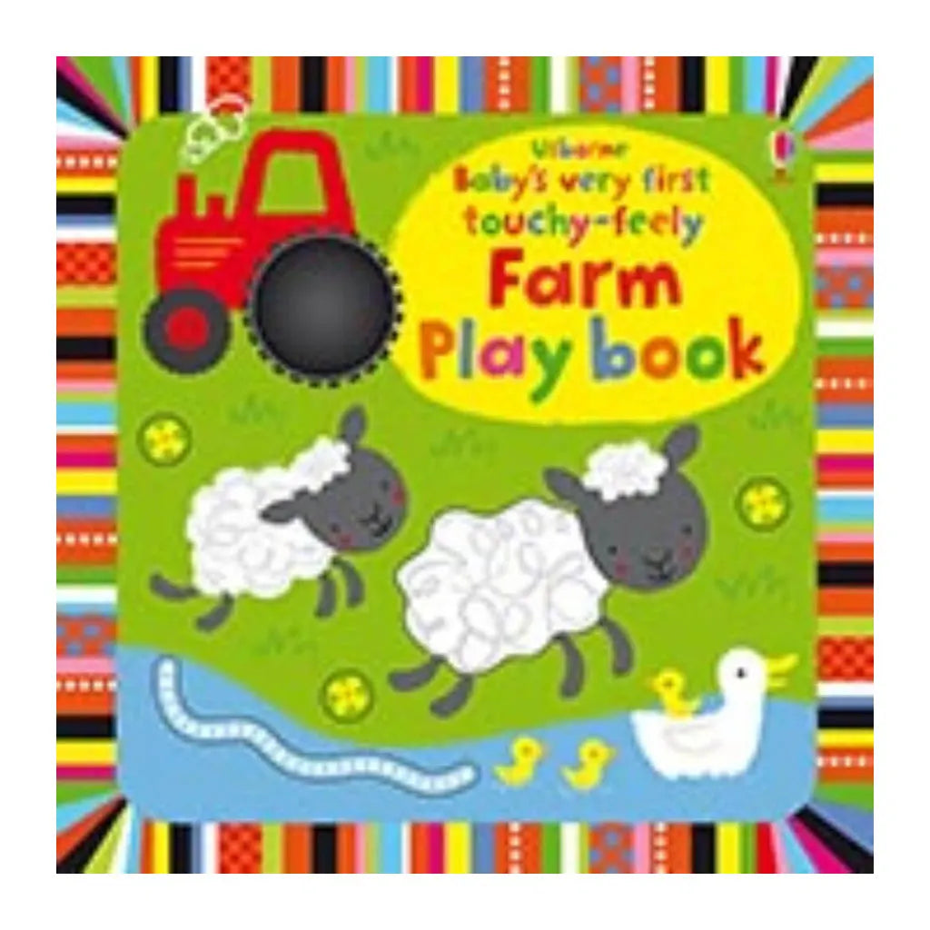 Usborne Baby's Very First Touchy-Feely Farm Playbook